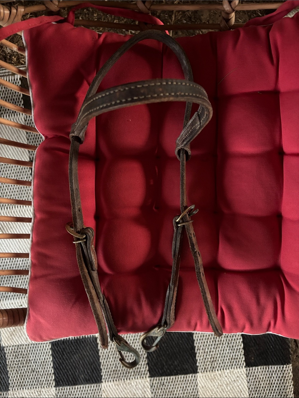 Headstall Vintage Leather - Picture 2 of 2